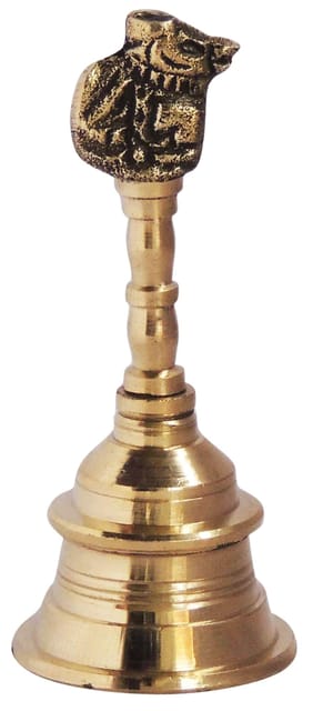 Brass Nandi Ganti No. 1 - 1.5*1.5*3.5 inch (F666 B)