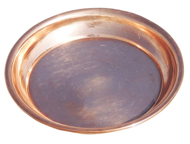 Copper Plate 4.5 inch- 4.2*4.2*0.5 inch (Z137 C)