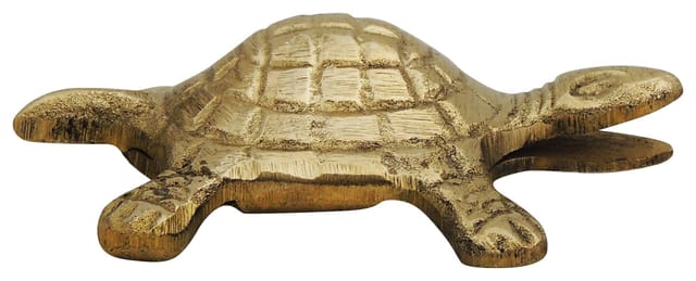 Brass Showpiece Tortoise Statue Small  - 3.4*2.4*1 inch (Z184 F)