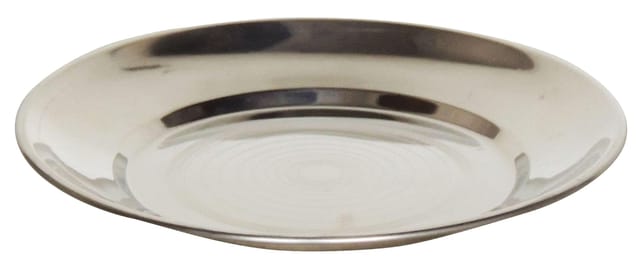 Dinner Plate Silver Touch Quater (26 Gauge)- 7.1*7.1*0.5 inch (S090 A)