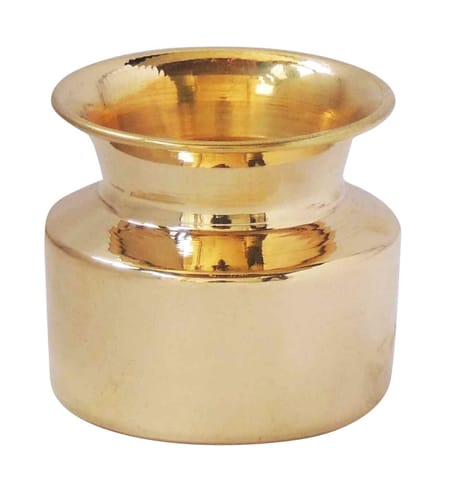 Brass Lota, 230 ML - 2.6*2.6*2.4 inch (Z317 B)