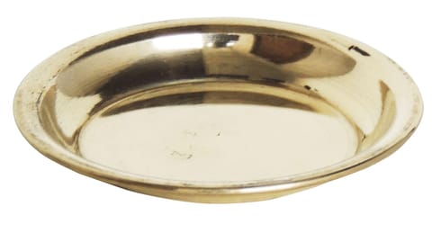 Brass plate no. 3 -3.2*3.2*.5 - (Z494 C)