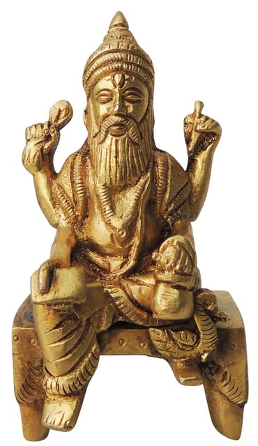 Brass Showpiece Vishwakarma Statue  - 2*2*4 Inch (BS957 C)