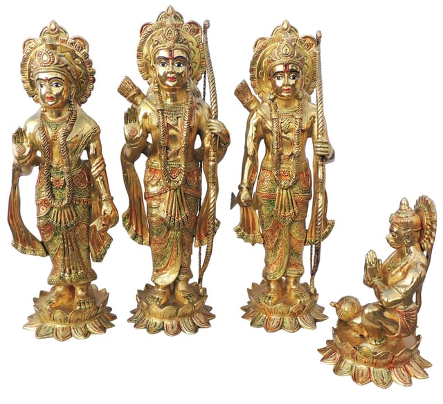 Brass Ramdarbar Idol Statue - 30 Inches (BS1419)