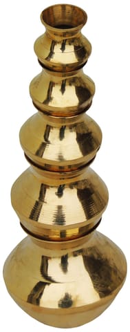 Brass Matki Set, Set of 5 Pieces Showpiece - 3*3*7.5 Inch (F089)