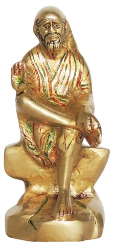 Brass Showpiece Sai Baba Statue - 3.5*2.7*7 Inch (BS1351 D)