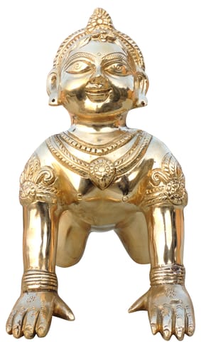 Brass Showpiece Radha Ji God Idol Statue - 5.2*10.5*10.2 Inch (BS1678 R)