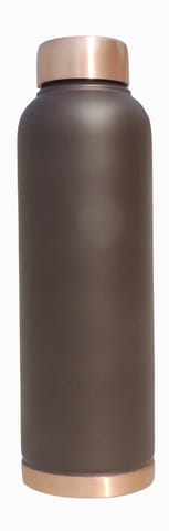 Pure Copper Drinking Bottle, 900 ML - 3*3*10 Inch (BC175 C)