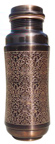 Copper Bottle - 3.5*3.5*10.5 Inch (BC171 A)