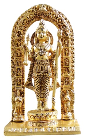 Brass Showpiece Ramlala God Idol Statue - 4*2.5*7 Inch (BS1717 E)