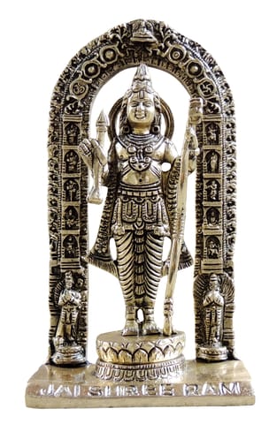 Brass Showpiece Ramlala God Idol Statue - 4*2.5*7 Inch (BS1717 F)