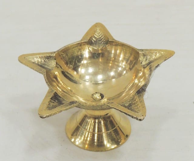 Panch Mukhi Deepak No. 00 - 2.8*2.8*1.7 inch (F663 B)