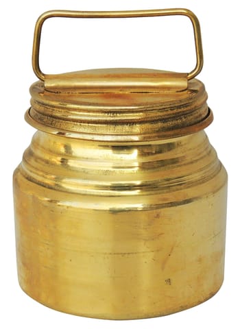 Brass Ganga Jali, 180 ML  - 2.7*2.7*3.5 inch (Z211 A)