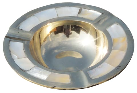 Brass Ashtray, Ash Tray - 4*4*0.8 inch (Z157 D)