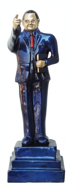 Brass Showpiece Ambedker Ji - 7.5*8*22 inch (BS881 B)