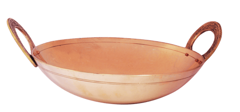 Pure Brass Kadai - 12*10*5.4 inch (Z270 B)