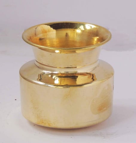 Brass Lota, 220 ML - 3*3*2.8 inch (Z317 C)