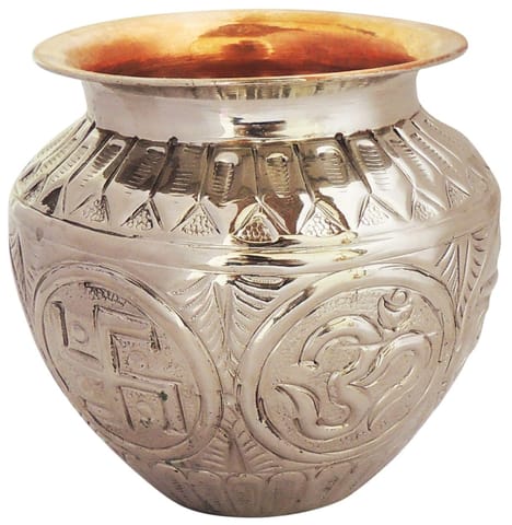 Brass Lota, 430 ML  - 3.8*3.8*3.6 inch (Z235 C)