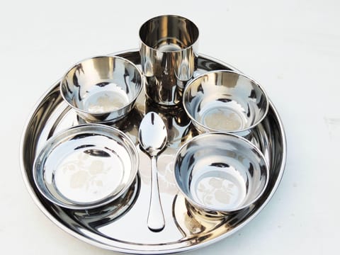 Thali Set Lazer 7 pcs Craft code 152 (L) (S061 B)