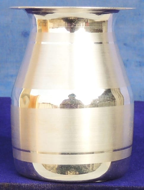 Pure Silver Glass With 92.5 Hallmarked - 2.5*2.5*3.5 Inch (SL033 A)