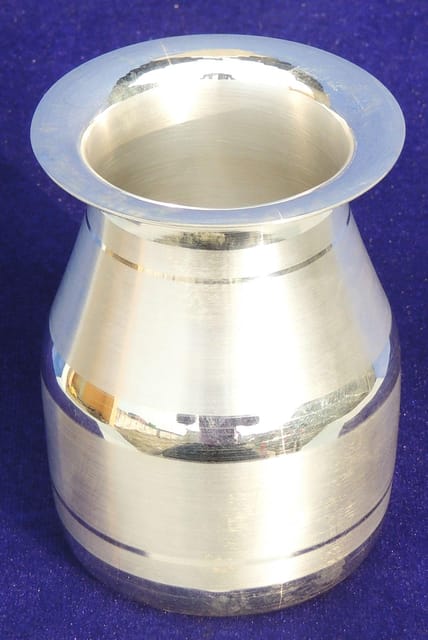 Pure Silver Glass With 92.5 Hallmarked - 2.5*2.5*3.5 Inch (SL033 B)