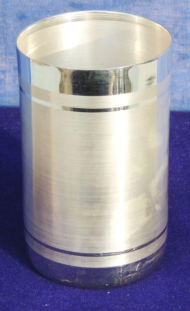 Pure Silver Glass With 92.5 Hallmarked - 2.5*2.5*4.1 Inch (SL030 A)