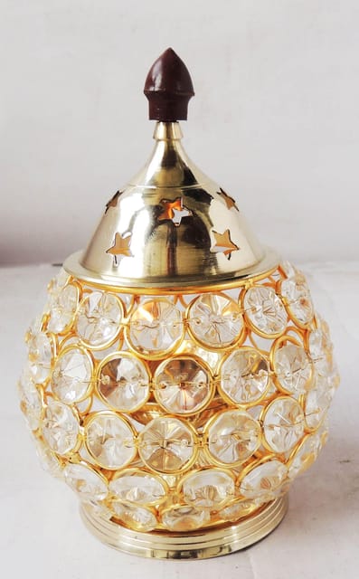 Matki Crystal Deepak No. 3- 4*4*6.2 inch (F672 C)