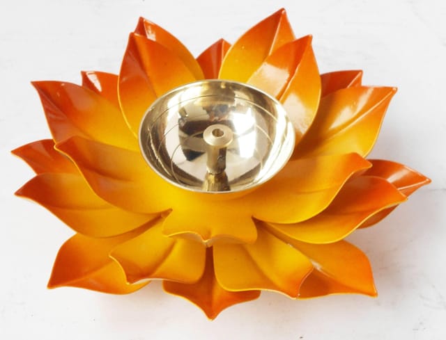 Deepak Brass Aluminium Yellow  - 6*6*2 inch (Z391 Y)