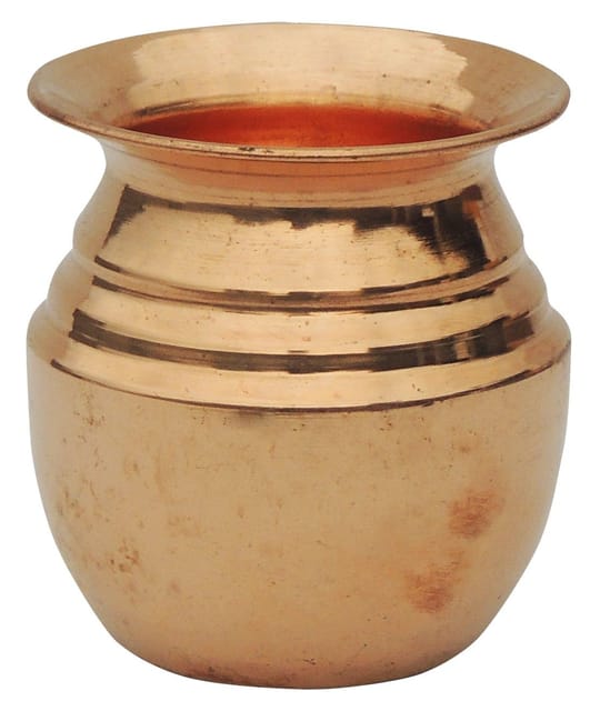 Copper Lota No. 2 - 2.5*2.5*2.7 inch, 100 ML (Z188 D)