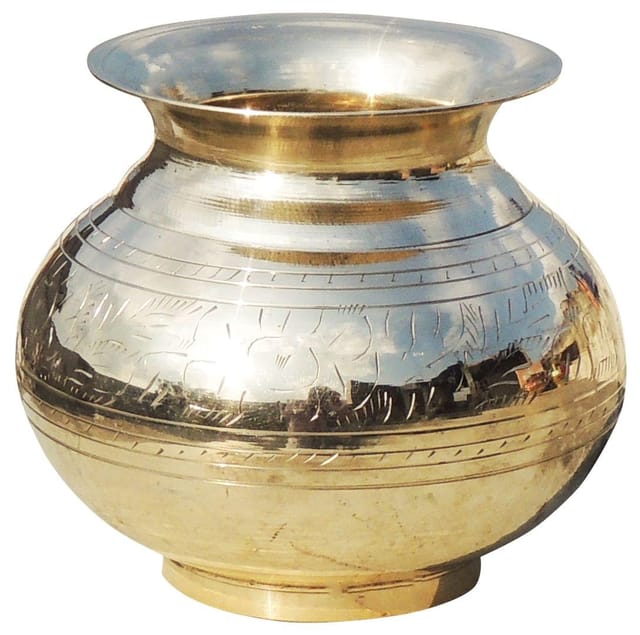Brass Matki Polish No. 6, 600 ML - 4.5*3.6*4 inch (Z153 C)