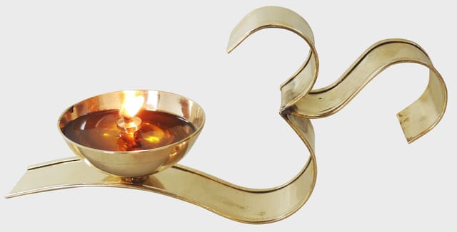 Om Fancy Deepak No. 3- 7.5*2.5*3.5 inch (Z489 C)