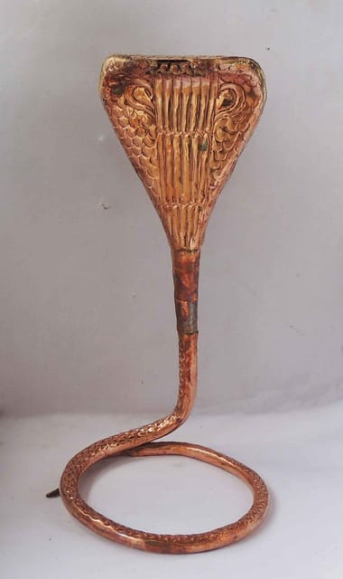 Copper Panch Mukhi Snake Copper - 10*10*19 inch (Z312 F)