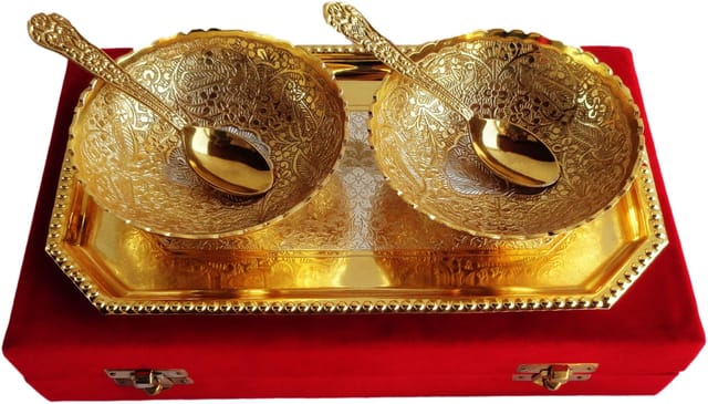 Decorative More Bowl 2 tone - 4*4*2 inch (B104)