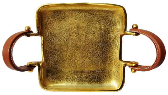 Decorative Square Handle Dip Platter - 11*9.5*0.5 inch (A1671/11)