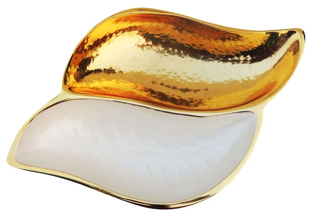 Decorative Sheep Gold & white - 11*7*1.7 inch (A3224/10)