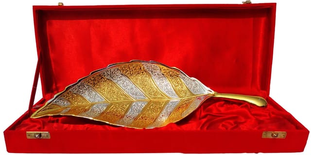 Decorative Neem Leaf  2 Tone - 14*5*0.5 inch (B133)