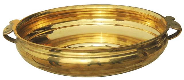 Brass Urli Diameter 20 Inch (F594 I) - 20*20*5 inch (F594 I)