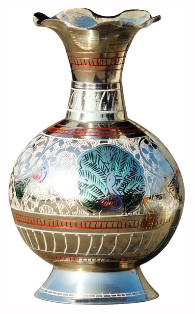 Brass Home & Garden Decorative Flower Pot, Vase - 3.5*5*5.5 inch (F324 A)