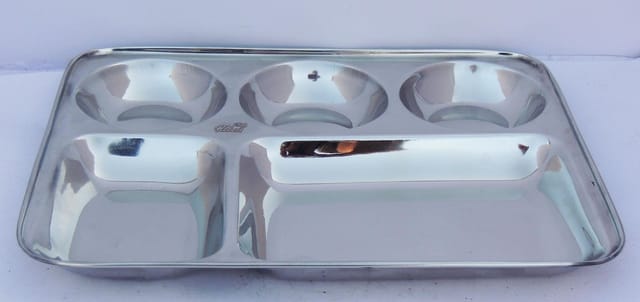 Bhojan Thal - 13*10.5*1 inch (S045 A)