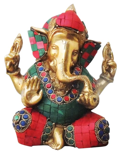 Ganeshji Stone-4.5*3.5*7 Inches (BS656 B)