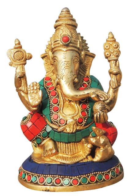 Ganeshji Stone-4.2*3.1*6 Inches (BS1006 G)