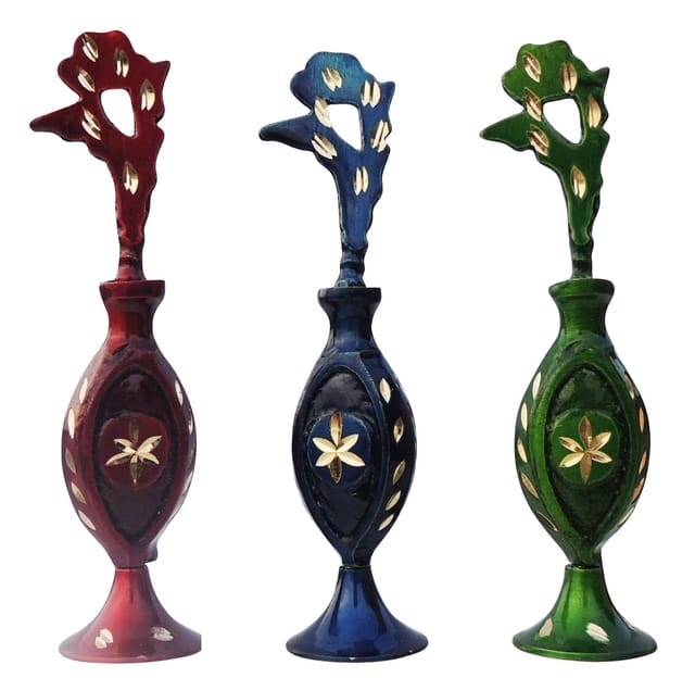 Brass Showpiece & Usable Surmedani - 1*1*4.5 Inch (Z558 D)