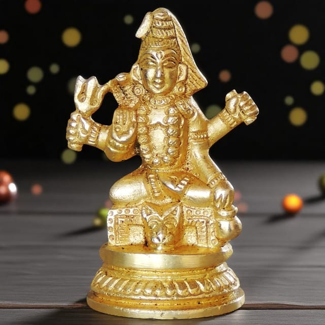 Brass Showpiece Shiv Ji Idol Statue  - 1.5*1*2.5 inch (BS856 C)