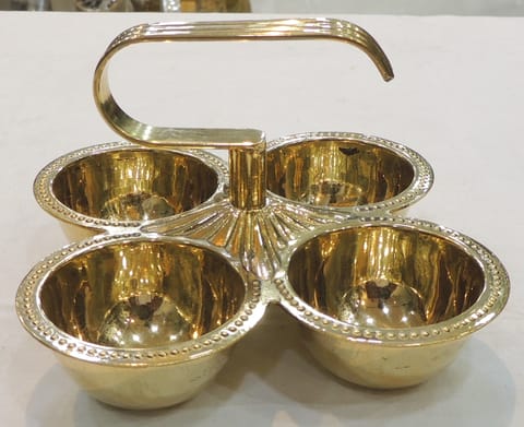 Brass Chokta - 4.5*4.5*3 Inch (Z142 X)