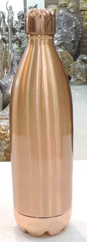 Copper Dringking Water Water Bottle Oreo - 3*3*11.5 Inch (BC202 H)