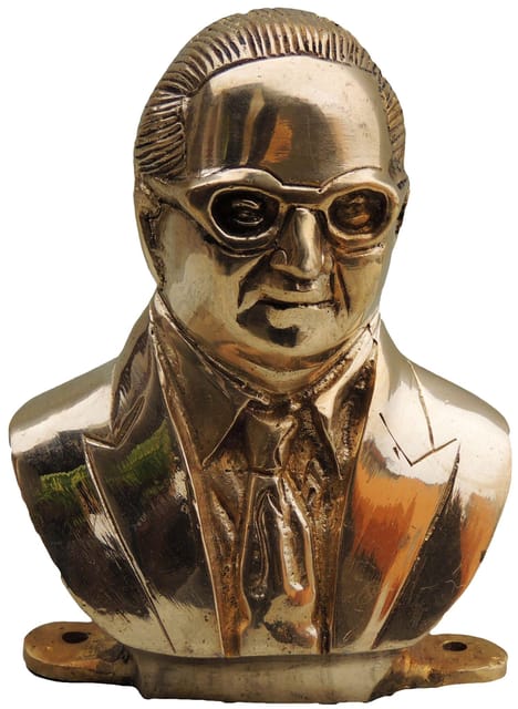 Brass Showpiece Ambedker Face - 4.5*1.5*5 inch (BS534 B)