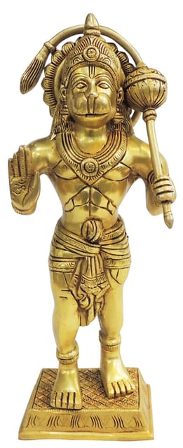 Brass Showpiece Hanuman JI  Statue - 6*4.8*15.2 Inch (BS983 C)