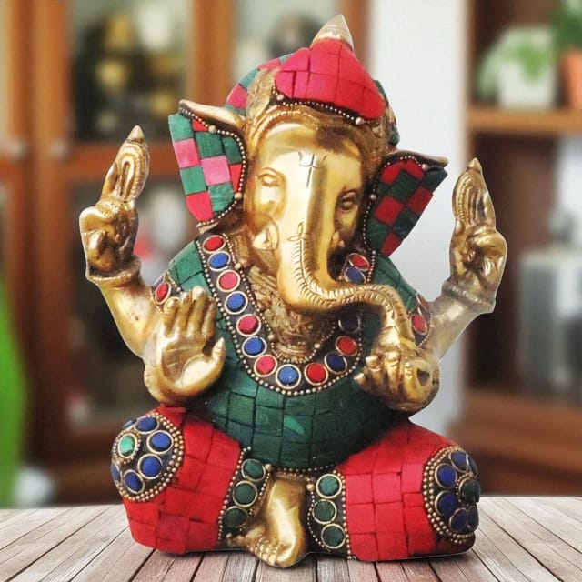 Ganeshji Stone-4.5*3.5*7 Inches (BS656 B)
