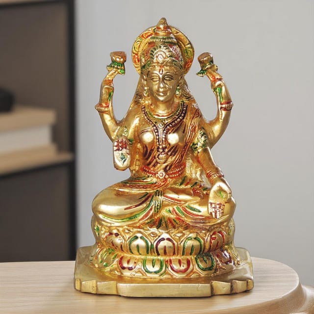 Brass Laxmi Colour - 4*2*5.5 Inches (BS1065 L)