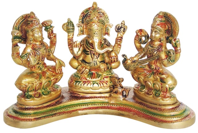 Laxmi Ganesh Saraswati Combine -6.3*2.2*4.2 Inch (BS1247 B)